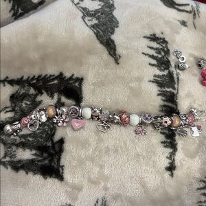 Linx bracelet with cat themed charms